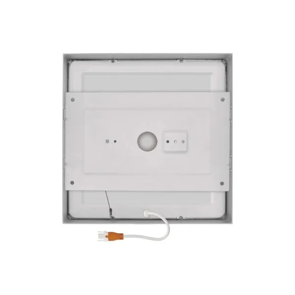 EMOS Lighting LED prisadené svietidlo, štvorec, biele, 21W,Neutrálna biela