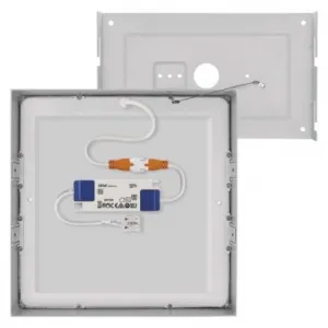 EMOS Lighting LED prisadené svietidlo, štvorec, biele, 21W,Neutrálna biela