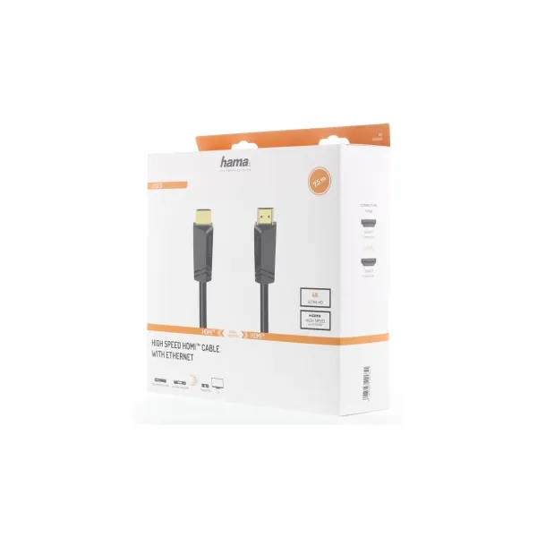 Hama HDMI kábel High Speed 4K 7,5 m 85444290