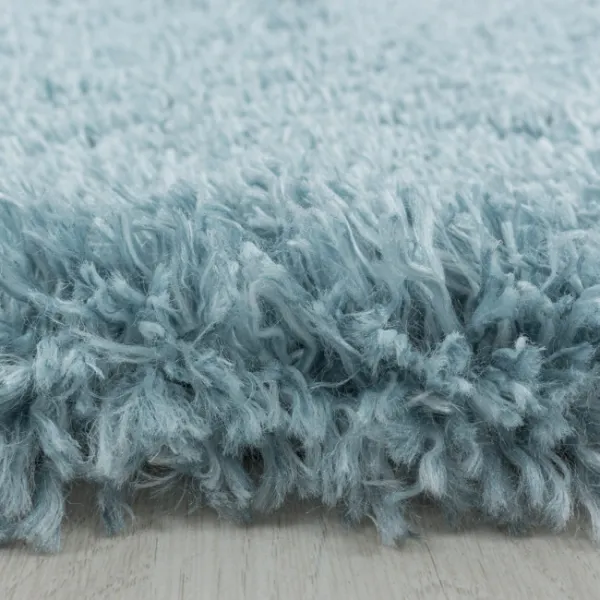 Koberec Fluffy Super Soft azúrový