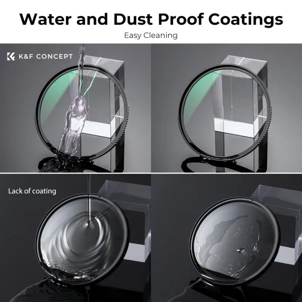K&F Concept K&F 82MM Nano-X čierny hmlový filter 1/4, HD, vodeodolný, odolný proti... 30856