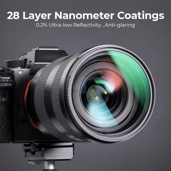 K&F Concept K&F 82MM Nano-X čierny hmlový filter 1/4, HD, vodeodolný, odolný proti... 30856