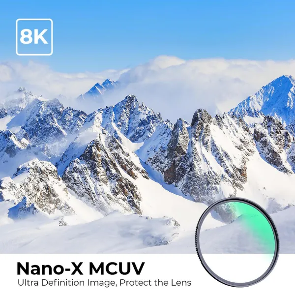 K&F Concept K&F 82MM Nano-X čierny hmlový filter 1/4, HD, vodeodolný, odolný proti... 30856
