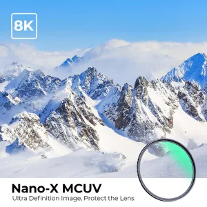 K&F Concept K&F 82MM Nano-X čierny hmlový filter 1/4, HD, vodeodolný, odolný proti... 30856