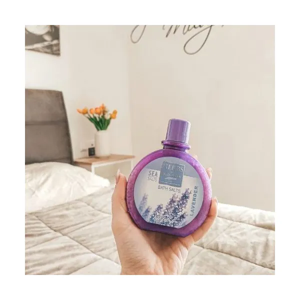 Morská kúpeľová soľ z levandule Lavender 360g
