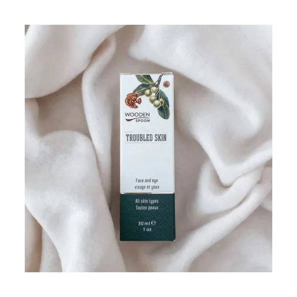 Sérum na problematickú pleť s tamanovým a marulovým olejom WoodenSpoon 30ml