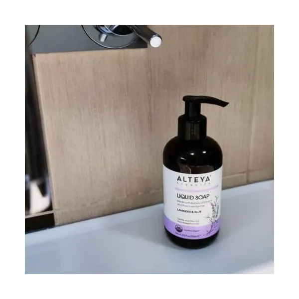 Tekuté mydlo Levanduľa a Aloe Alteya Organics 500 ml