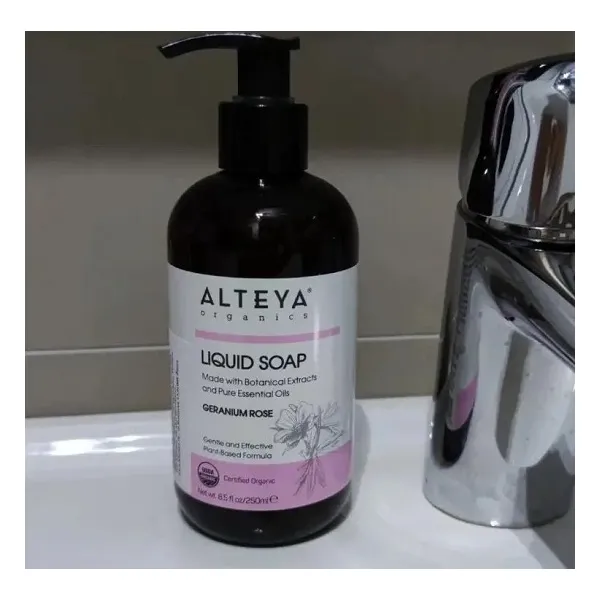 Tekuté mydlo Muškát a Ruža Alteya Organics 500 ml