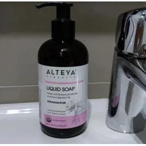 Tekuté mydlo Muškát a Ruža Alteya Organics 500 ml