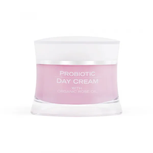 Denný pleťový krém s kolagénom probiotický s organickým ružovým olejom YOGHURT OF BULGARIA 50 ml