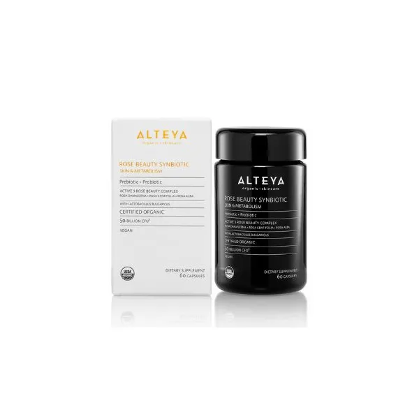 Rose Beauty Synbiotický komplex pre pleť a metabolizmus Alteya Organics 60tbl