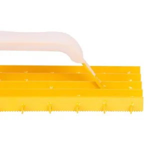 Škrabák na omietku Strend Pro PT-254, 290x150x22 mm, mrežový, zúbkatý