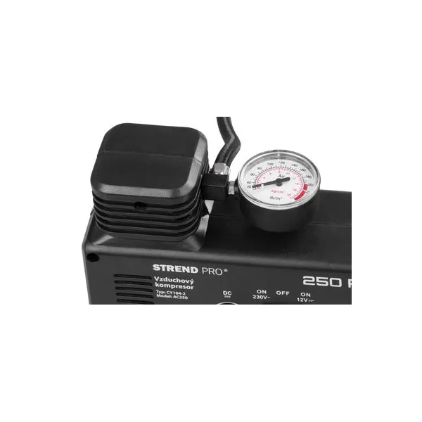 STREND PRO Kompresor Aircom AC250, 250 psi, 230V/12V