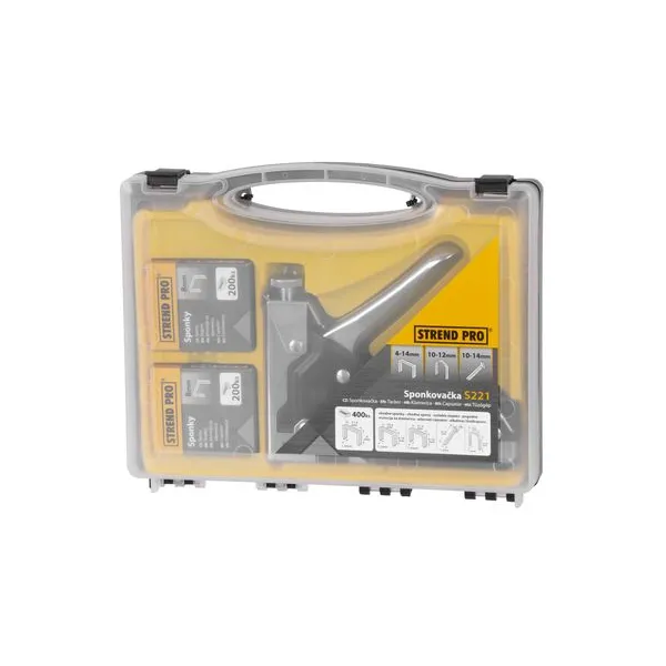 Sponkovačka Strend Pro S221, 04-14 mm, kazeta