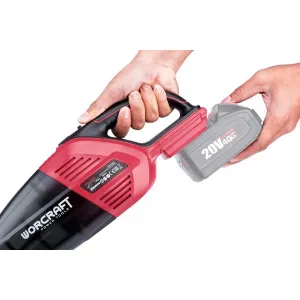 Vysávač Worcraft CPVC-S20Li ShareSYS, 20V Li-Ion, na auto