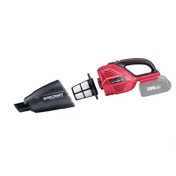 Vysávač Worcraft CPVC-S20Li ShareSYS, 20V Li-Ion, na auto