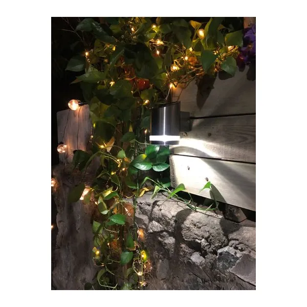 Lampa Strend Pro Garden, solárna, stena/plot, 9x12x14 cm