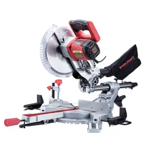 Píla Worcraft MS20-255, 2000W, 255x60T, 230V, pokosová s posuvom a laserom