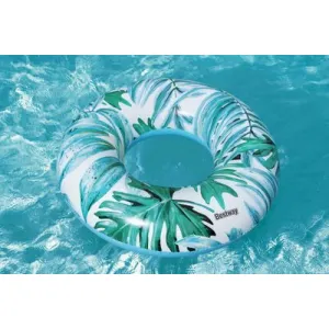 Kruh Bestway® 36237, Tropical Palms, detský, nafukovací, koleso do vody, 119 cm