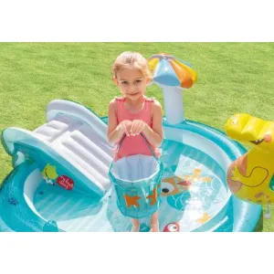 Bazénik Intex® 57165, Gator play center, detský, nafukovací, 201x170x84 cm