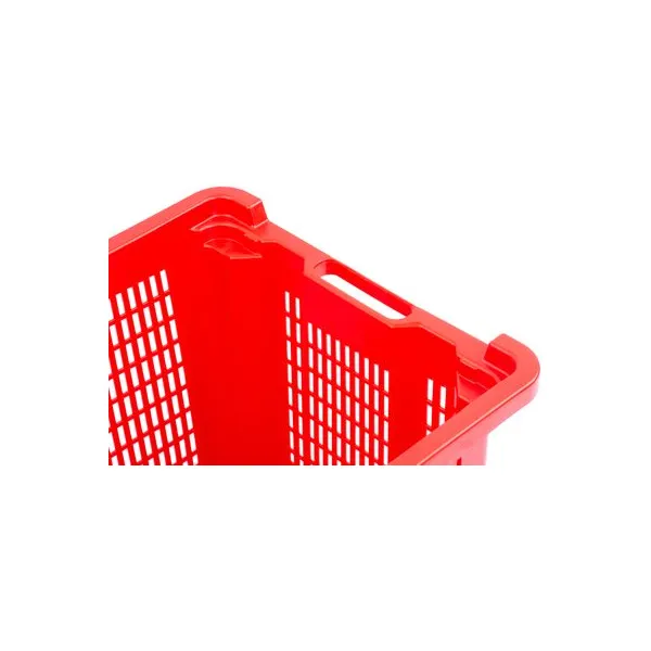 Prepravka ICS M402000, 40 lit, 56x35x31 cm, perforovaná, červená