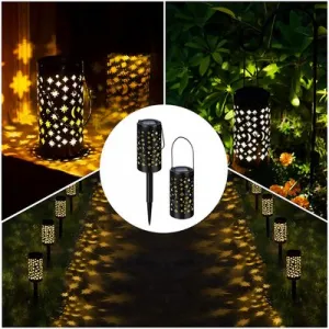 Lampa Solar Yildun, 41 cm, solárna, 1x LED, AAA