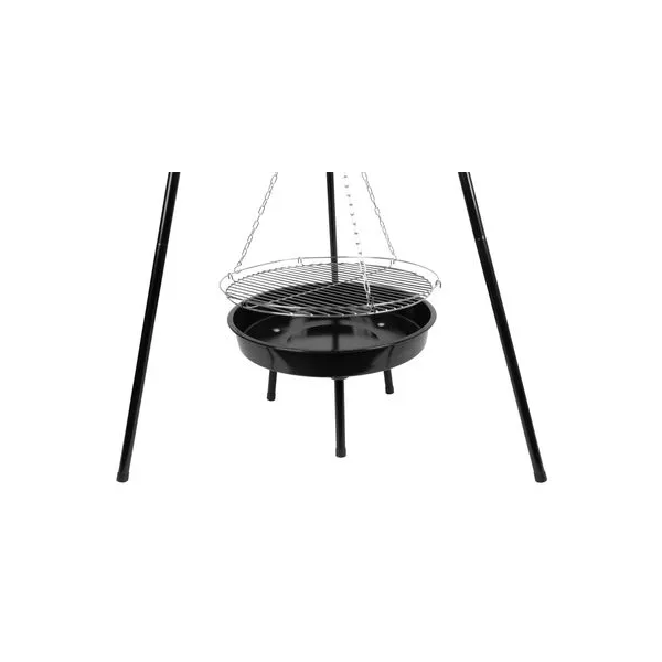 STREND PRO Grill Gril Strend Pro Bavarian, BBQ, na drevené uhlie, nastaviteľná gril.výška 320-660/1500 mm