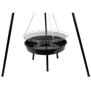 STREND PRO Grill Gril Strend Pro Bavarian, BBQ, na drevené uhlie, nastaviteľná gril.výška 320-660/1500 mm