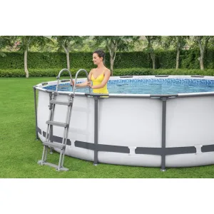Bazén Bestway® Steel Pro MAX, 56488, filter, pumpa, rebrík, plachta, 4,57x1,07 m