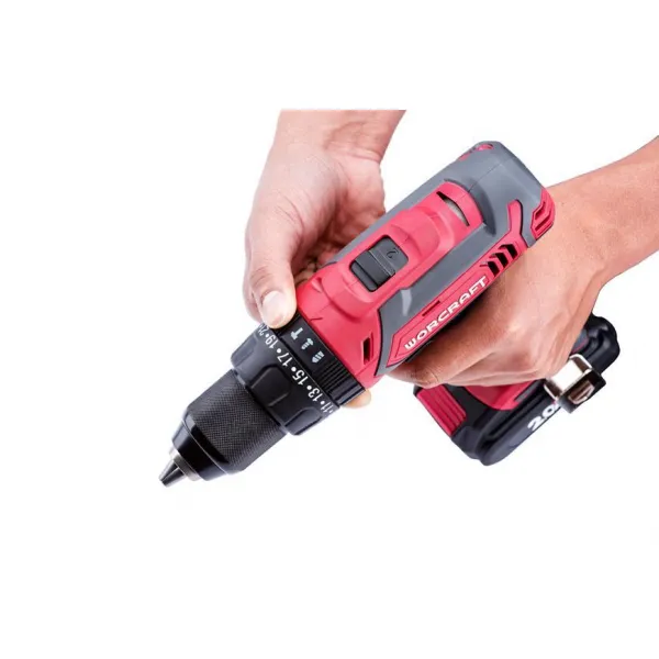 Skrutkovač Worcraft CD-20LiH, 20V, 2x Li-ion 2.0Ah