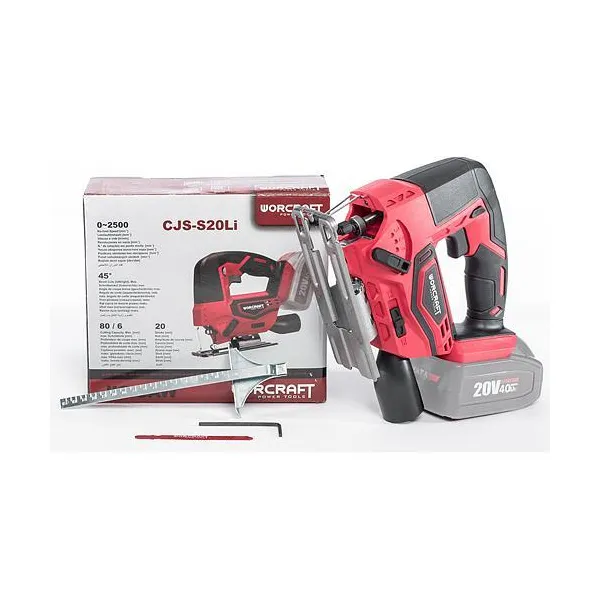 Píla Worcraft CJS-S20Li ShareSYS, 20V Li-Ion, priamočiara