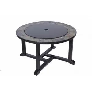 Ohnisko Strend Pro Grill, kovové, 4 stoličky, 105 cm