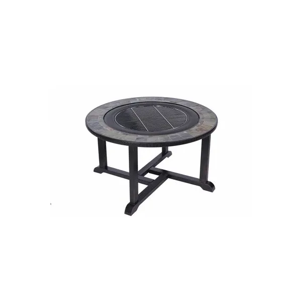 Ohnisko Strend Pro Grill, kovové, 4 stoličky, 105 cm
