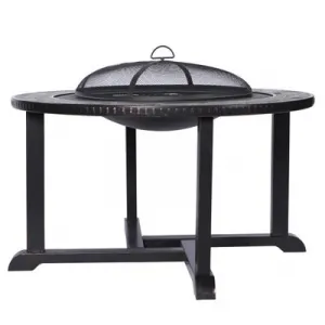 Ohnisko Strend Pro Grill, kovové, 4 stoličky, 105 cm