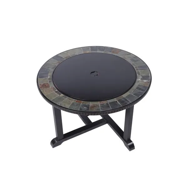 Ohnisko Strend Pro Grill, kovové, 4 stoličky, 105 cm