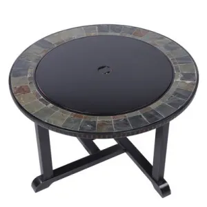 Ohnisko Strend Pro Grill, kovové, 4 stoličky, 105 cm