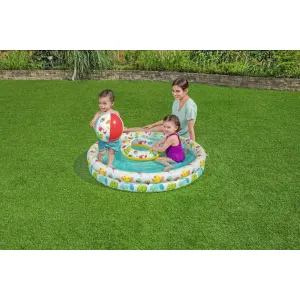 Bazénik Bestway® 51124, Play Pool Set, detský bazén, lopta, kruh, 122x20 cm