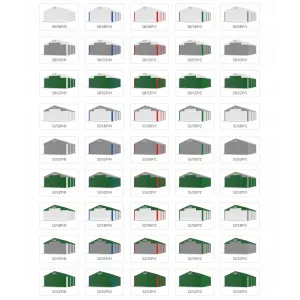 MONTOVANÁ MOBILNÁ HALA PVC, 4X8X2M CELOROČNÁ WINTER+,