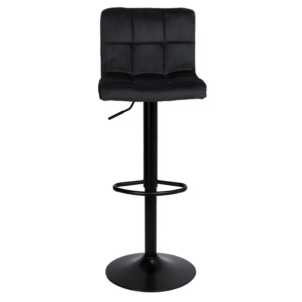 Barová stolička Arako Black Velvet