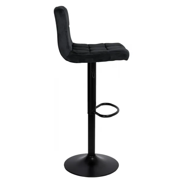 Barová stolička Arako Black Velvet
