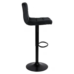 Barová stolička Arako Black Velvet