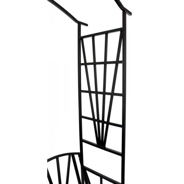 ZÁHRADNÁ PERGOLA S LAVIČKOU 110 X 50 X 206CM