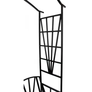 ZÁHRADNÁ PERGOLA S LAVIČKOU 110 X 50 X 206CM