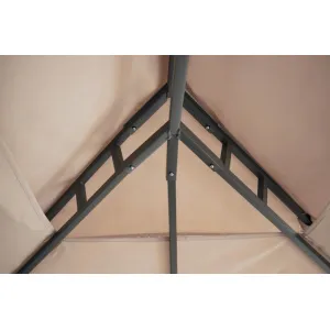 ZÁHRADNÝ ALTÁNOK BÉŽOVÝ 3X4M
