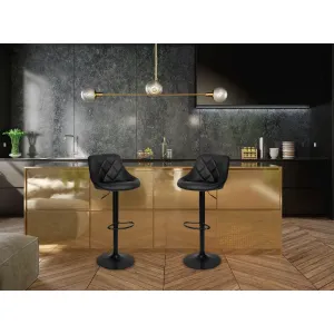 Cyrdro Black bar hocker