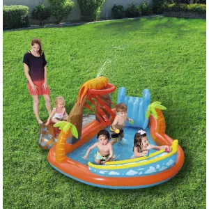 Bazénik Bestway® 53069, Lava Lagoon, detský, nafukovací, 2,65x2,65x1,04 m