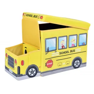 Box na hračky Autobus žltý