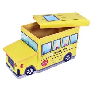 Box na hračky Autobus žltý