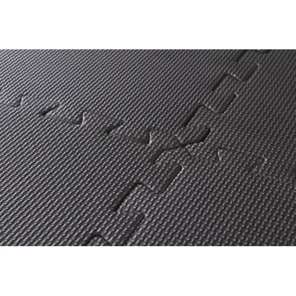 Ochranná fitness podložka čierna 18 položiek