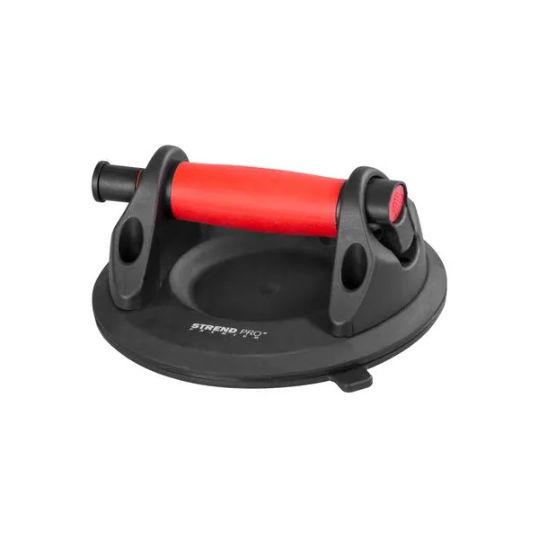 Držiak skla Strend Pro, prísavný, 1-kupolový, s manometrom, 20 cm, max. 150 kg